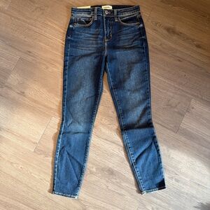 L'AGENCE Dark Blue Skinny Jeans